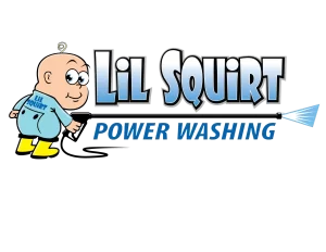 LilSquirt-LOGO-High-Res-1792px a cartoon baby with a black background